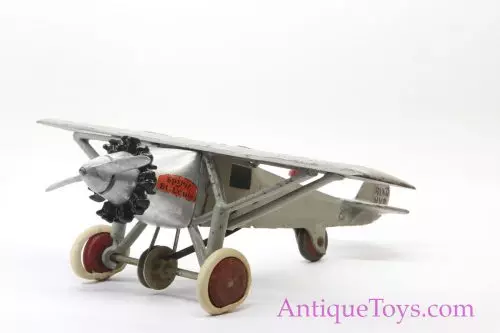 Hubley Spirit of St. Louis Cast Iron Plane with Working Propeller for Sale *E-Museum*