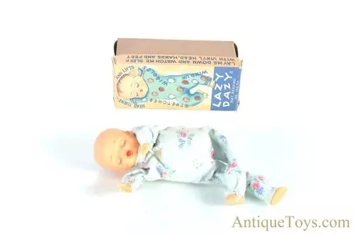 Mego Corp. Vinyl Windup "Lazy Dazy" Baby in Box for Sale