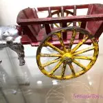 Original cast iron wheel