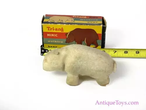 Tri-ang Minic Windup Polar Bear in Box for Sale