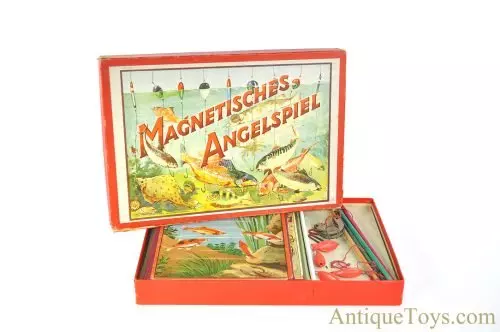 A.B.C. Verlag "Magnetisches Angelspiel" Magnet Fishing German Fishing Game for Sale