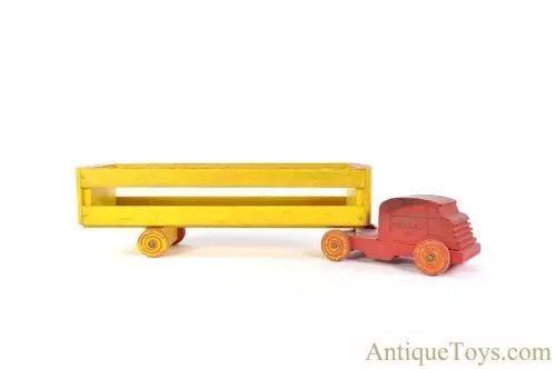 Halsam Toys Wooden Semi Trailer Truck for Sale