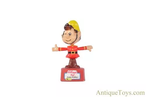 Talbot Toys Plastic Kellogg's Rice Krispies "Pop!" Push Puppet for Sale