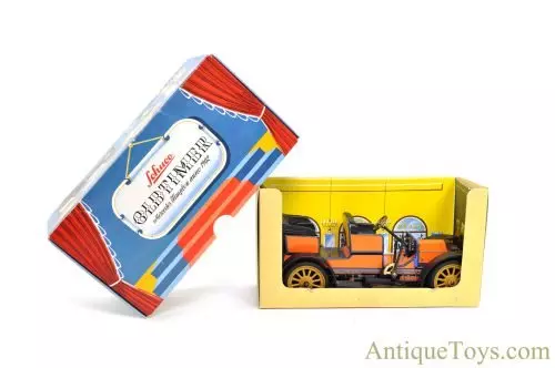Schuco Tin Lithographed Windup No. 1229 "Old Timer" 1902 Mercedes Simplex in Box for Sale