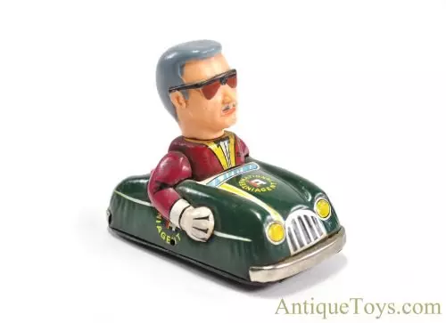 Marx Tin Lithographed Friction J-9907 "International Agent Car" for Sale