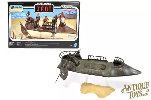 Kenner Disney Hasbro The Vintage Collection Star Wars: Return of the Jedi Tatooine Skiff in Box for Sale